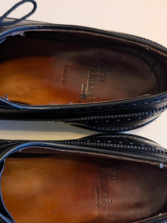 Allen Edmonds Fairfield Wingtip Black 10D + AE Cedar Shoe Trees main image 6